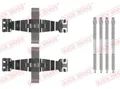 QUICK BRAKE Zubehörsatz Scheibenbremsbelag 109-0022 für AUDI Q5 A6 OPEL C7 Sport