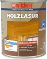 Wilckens Farben Wetterschutzfarbe Holzlasur Palisander Innen und Außen seidengläzend 750ml