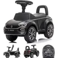 Rutscher Rutschauto Volkswagen T-Roc Rutschfahrzeug Spielzeug ab 1 Jahr schwarz - Schwarz