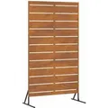 vidaXL Sichtschutz Grau 100 x 50 x 180 cm Wetterfeststahl 868569
