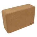 Deuser YOGA BLOCK (Kork) | Hochwertiger & 100% recyclebarer EVA Schaumstoff | Abgerundete Ecken | Rutschfest und leicht | Yoga Klotz | Yoga Würfel | Yogablock