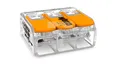 Schnellverbinder 3x0,5-6mm2 transparent / orange 221-613 /30St./ 