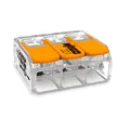 30 Stück Wago Compact Verbindungsklemme 221, 3 Leiter, 0,5-6,0 mm² 221-613