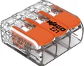 WAGO 221-613 COMPACT-Verbindungsklemme 3-Leiter 0,5-6mm² 30 Stück