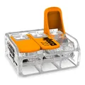 WAGO GmbH& Co. KG Compact-Verbindungsklemme 3-Leiter bis 6qmm 221-613 30 Stk