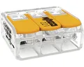 Wago 221-613 COMPACT Verbindungsklemme 0,5-6mm² 3-Leiter Hebelklemme 30 Stück