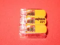 200 Stück  Wago Serie 221-613   Verbindungsklemmen für Kabel von 0,5 bis 6mm