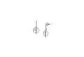 Fossil Paar Ohrstecker Schmuck Geschenk Edelstahl JEWELRY, mit Glasstein - mit Perlmutt