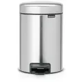brabantia Treteimer NewIcon 3l Edelstahl Transparent Matt