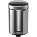 Brabantia Treteimer Newicon 3,0 L Stahl matt - Silber