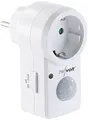revolt Steckdose Sensor: Steckdose mit PIR-Bewegungsmelder, 1.200 Watt Schalt-Leistung (Stecker mit Bewegungsmelder, Steckdose mit Bewegungssensor, Dämmerungsschalter)