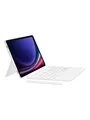 Samsung Galaxy Tab S10 FE / Tab S9 FE / Tab S9 - Book Cover Keyboard - White (English) - Tastatur & Folio-Set - Weiss