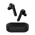 Ticwatch Earbuds Gesture Drahtlose In-Ear-Kopfhörer Unabhängige Verbindung mit Bluetooth 5.0 Dual-Mic Noise Cancelling 50H Spielzeit mit Ladekoffer Black