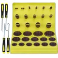 ZDBB 386 PCS Metric FKM O Ring Kit 30 Größen Fluorocarbon Oring Assortment Set für Automobile Motoren Zylinder Hydraulik Sanitär Armaturen Assorted Chemical Mehr