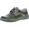 Krisbut Schnürhalbschuhe bequem in grün, Gr. 42 - Grün - 42