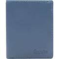 Esquire Leder Geldbörse Viktoria 62 Wallet Dove Blue blaugrau - Blau