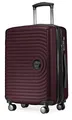Hauptstadtkoffer Mitte - Handgepäck 55x40x23, TSA, 4 Rollen, Reisekoffer, Hartschalenkoffer, Rollkoffer, Handgepäckkoffer, Bordgepäck Koffer, Burgund