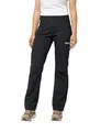 Jack Wolfskin Damen Active Track Pants Wanderhose, Schwarz, 38 EU