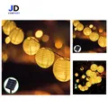 Solar Lichterkette 6 Meter 30 LED Laterne Außen Wasserdicht 2 Modi
