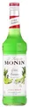 Monin Sirup Grüne Banane (1 x 0,7l) - für exotische Cocktails Desserts Mixgetränke ohne künstliche Zusätze hochwertige Zutaten