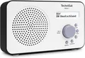 TechniSat VIOLA 2 Digital-Radio Lautsprecher UKW DAB+ LC-Display Tragbar Weiß