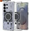 Handyhülle für Galaxy S25 Ultra Spigen Case Cover Etui Transparent-Gemustert