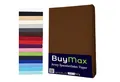 Buymax Spannbettlaken Topper, Spannbetttuch für Topper bis 12 cm Höhe, 100% Baumwolle Jersey, Jersey, Gummizug: Rundumgummi, (1 Stück), Pflegeleicht und Atmungsaktiv, in Verschiedenen Farben und Größen