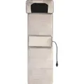 ERGOLEBEN Shiatsu Ganzkörper Massagematratze | Mit abnehmbarem Shiatsu-Massagekissen und separatem Airbag Rückenstrecker Kissen | Nacken-, Schult... - Grau