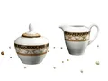 CreaTable - Majestosa - Milch und Zucker Set 2-tlg (Schwarz)