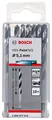 Bosch Professional 10 Stück HSS Spiralbohrer PointTeQ (für Metall, 5,1 x 52 x 86 mm, Zubehör Bohrschrauber)