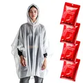Regenponcho Festival Wasserdicht  Regencape Festival Einweg  Regenponcho Dame...
