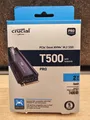 Crucial T500 2TB, M.2, NVMe Interne SSD mit Heatsink (CT2000T500SSD5) Neu OVP