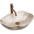 Aufsatzwaschbecken Rea Pearn Saturn  Beige - Beige
