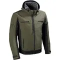 DIFI Jamie 2 Aerotex Urban wasserdichte Motorrad Textiljacke, schwarz-grün, Größe M für Männer
