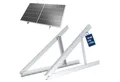 NuaSol Solarmodul-Halterung 72 - 118 cm Aluminium für Solarmodule Flachdach, (Set, Stabilität: Robuste Konstruktion für sichere Befestigung)