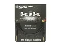 KLOTZ KiK Pro Kabel, gerade/gerade, vergoldet - 6m
