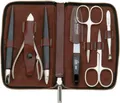 Erbe Collection Houston Maniküre Reißverschluss-Etui Maniküre-Set