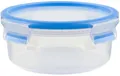 Emsa Clip&Close Frischhaltedose, rund, 0,85L, blau