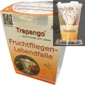 Trapango Fruchtfliegenfalle Lebendfalle, aus Kunststoff, wiederverwendbar