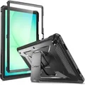 Fintie Hülle für Samsung Galaxy Tab A11+ Plus 11" 2025 / Tab A9+ Plus 11 Zoll 2023 Tablet, Ganzkörper-Rugged Hybrid Stand Schutzhülle mit einge... - Schwarz