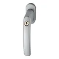ABUS DK-Fenstergriff abschließbar FG200 SB, gleichschl. DR, 7/28-44, silber