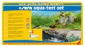 sera aqua-test set | Kompakter Aquarium Testkoffer zur präzisen Wasseranalyse | Aquarium Wassertest für pH-Wert, GH, KH & Nitrit | Wassertester Süßwasser, Meerwasser & Teich | inkl. Gebrauchsanleitung