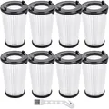 Artraise CX7 Filter für AEG 8 Stück Ersatzfilter Flexibility für AEG CX7-2 CX7-2-45an CX7-2-s360 CX7-2-45mö & QX8 Animal Ergorapido Artikelnummer AEF150 akkustaubsauger zubehör