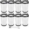 Artraise CX7 Filter für AEG 8 Stück Ersatzfilter Flexibility für AEG CX7