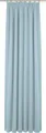 Wirth Vorhang "Newbury" Gr. 2, blau (hellblau), 145cm, Kräuselband, 130cm