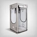 HOMEbox Ambient Q100 Growbox 100x100x200 - PAR+ 1m², max Ertrag Hydroponik