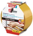 tesa Verlegeband extra stark - Doppelseitiges Klebeband für Teppich & PVC 10m x