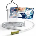 Horn Medical 1 Liter Einlaufbecher für die Darmreinigung oder bei vaginalen Irritationen - einfache Handhabung zur Selbstanwendung - inkl. einem Darmrohr CH 20