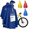 Regenponcho Fahrrad extra wasserdicht und robust  TEST SEHR GUT  Premium Rege...