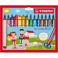 STABILO Trio Scribbi Filzstifte farbsortiert, 14 St.